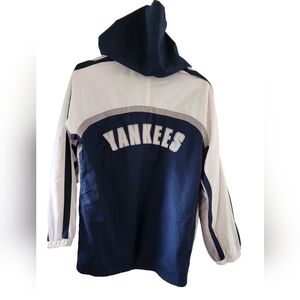 NY Yankees Jacket Genuine Merchandise Size 14/16 Kids Large Youth MLB Full Zip